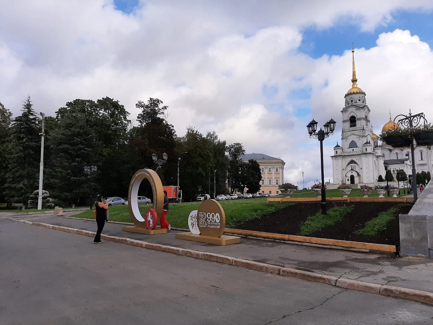 Оформление ко Дню города Владимира