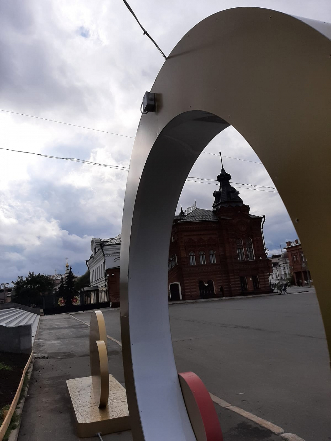 Оформление ко Дню города Владимира